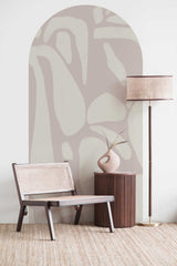 Peel and Stick Bogen Tapete Aufkleber - Asher Shapes