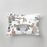 Soft decorative cushion made in the Netherlands from Spanish fabric