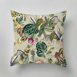 Designer indoor pillow with hand-drawn print by Annet Weelink Design