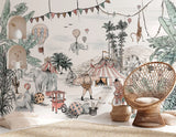 Circus Wallpaper - Cirque du Fantasy Annet Weelink Design