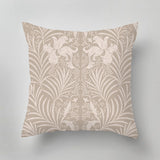 Designer indoor pillow with hand-drawn print by Annet Weelink Design