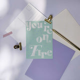 Postcard - FIRE Annet Weelink Design