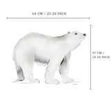 Single Wall Decal - Polar bear