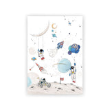 Postcard - Into The Galaxy Annet Weelink Design