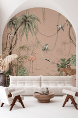 Jungle Wallpaper - Jungle Jazz Annet Weelink Design