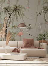 Jungle Wallpaper - Jungle Jazz Annet Weelink Design