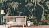 Jungle Wallpaper - Jungle Jazz Annet Weelink Design