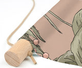 Textile Poster - JUNGLE JAZZ dusty blush Annet Weelink Design