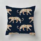 Sustainable decorative pillow with exclusive print design