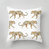 Sustainable decorative pillow with exclusive print design