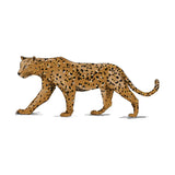 Single Wall Decal - Leopard Jungle Jazz Annet Weelink Design