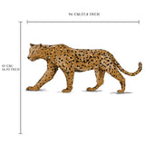 Single Wall Decal - Leopard Jungle Jazz Annet Weelink Design