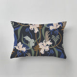 Accent pillow matching Annet Weelink Design wallpaper collection