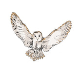 Single Wall Decal - Owl Annet Weelink Design