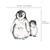 Single Wall Decal - Penguins