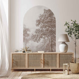 Peel and Stick Arch Tapete Dekor - Romantic Garden