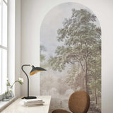 Peel and Stick Arch Tapete Dekor - Romantic Garden