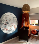 Round wall sticker - Cirque du Fantasy Annet Weelink Design