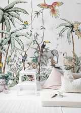 Jungle Wallpaper - Jungle Annet Weelink Design