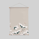 Textile Poster - Stork Nude Annet Weelink Design