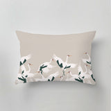 Accent pillow matching Annet Weelink Design wallpaper collection