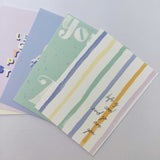 Postcard - STRIPES Annet Weelink Design