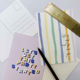 Postcard - STRIPES