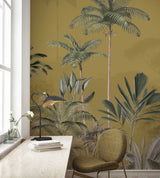 Jungle Wallpaper - Tropical Wilderness Annet Weelink Design