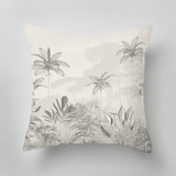 Designer indoor pillow with hand-drawn print by Annet Weelink Design