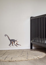 Single Wall Decal - Wildlife Monkey Annet Weelink Design