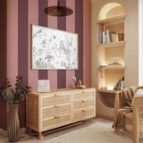 Wallpaper on roll - Adeline Stripe Annet Weelink Design