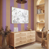 Wallpaper on roll - Adeline Stripe Annet Weelink Design