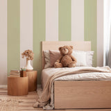 Wallpaper on roll - Adeline Stripe Annet Weelink Design