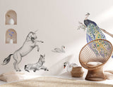 Single Wall Decal - Swans Annet Weelink Design