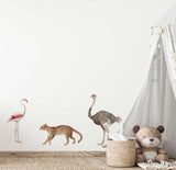 Single Wall Decal - Ostrich