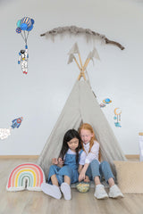 Single Wall Decal - Moon Planets