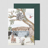 Greeting card - AUSTRALIA Annet Weelink Design