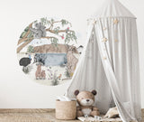 Autocollant mural rond - Australia