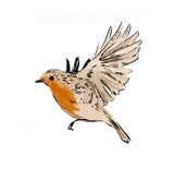 Single Wall Decal - Bird Annet Weelink Design
