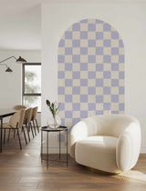 Peel and Stick Bogen Tapete Aufkleber - Check Mate