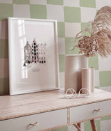 Behang op rol - Check Mate