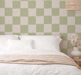 Behang op rol - Check Mate