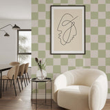 Behang op rol - Check Mate