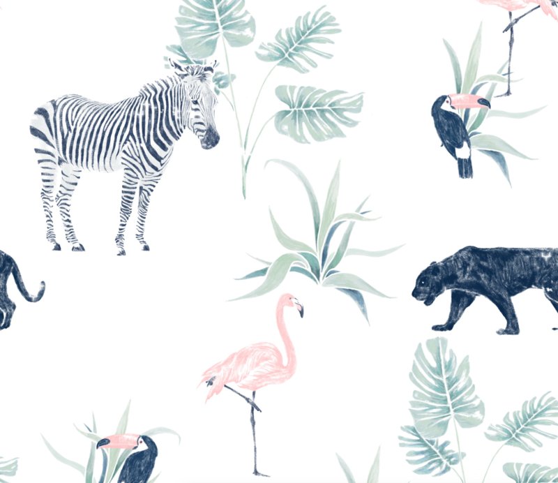 Jungle Wallpaper - CHIQ SAFARI