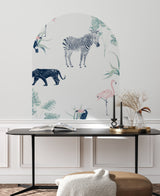 Peel and stick Arch Wallpaper Decal - Chiq safari Annet Weelink Design