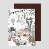Greeting card - CIRQUE DU FANTASY Annet Weelink Design