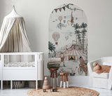 Sticker mural arche adhésif - Cirque du fantasy