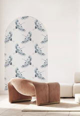 Selbstklebendes Bogendekor für Wände - Cranes