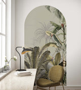 Peel and stick Arch Wallpaper Decal - Dreamy Jungle