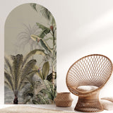 Peel and stick Arch Wallpaper Decal - Dreamy Jungle